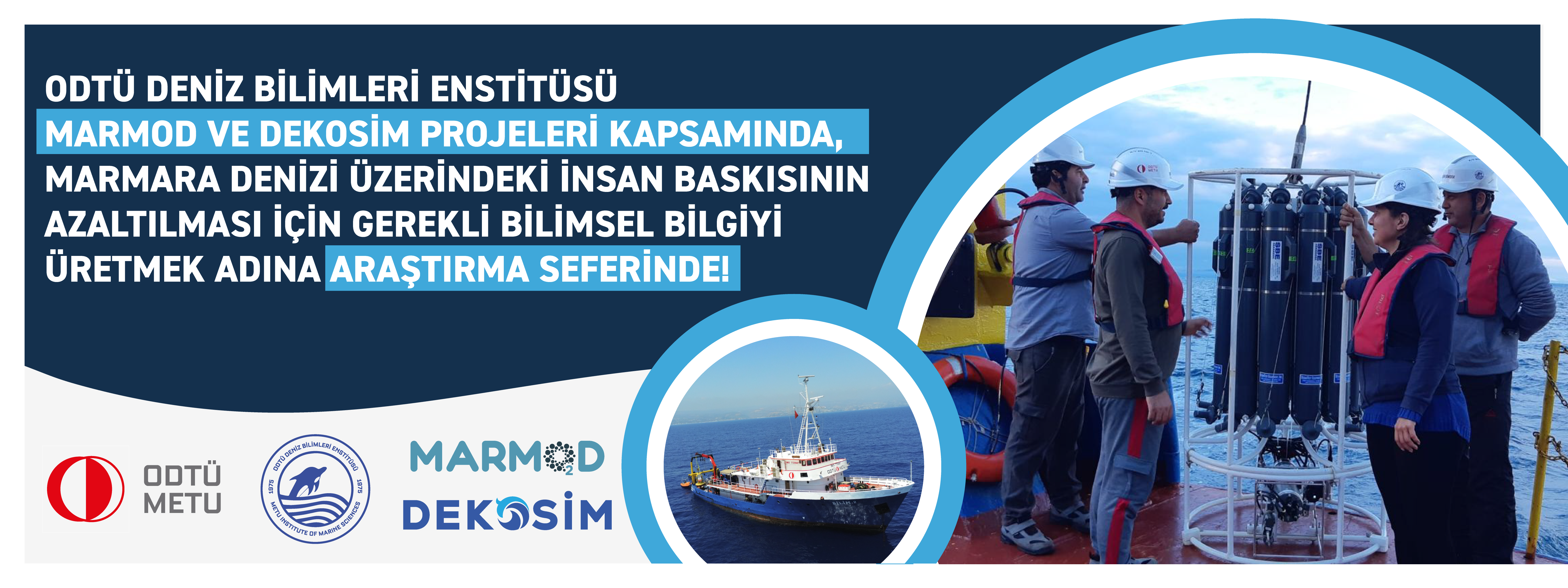 ODTÜ Marmara Denizi’nin Geleceği İçin Çalışmalar Gerçekleştiriyor